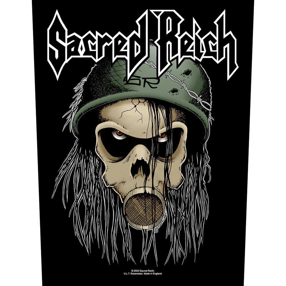 Sacred Reich - OD Rugpatch - Zwart